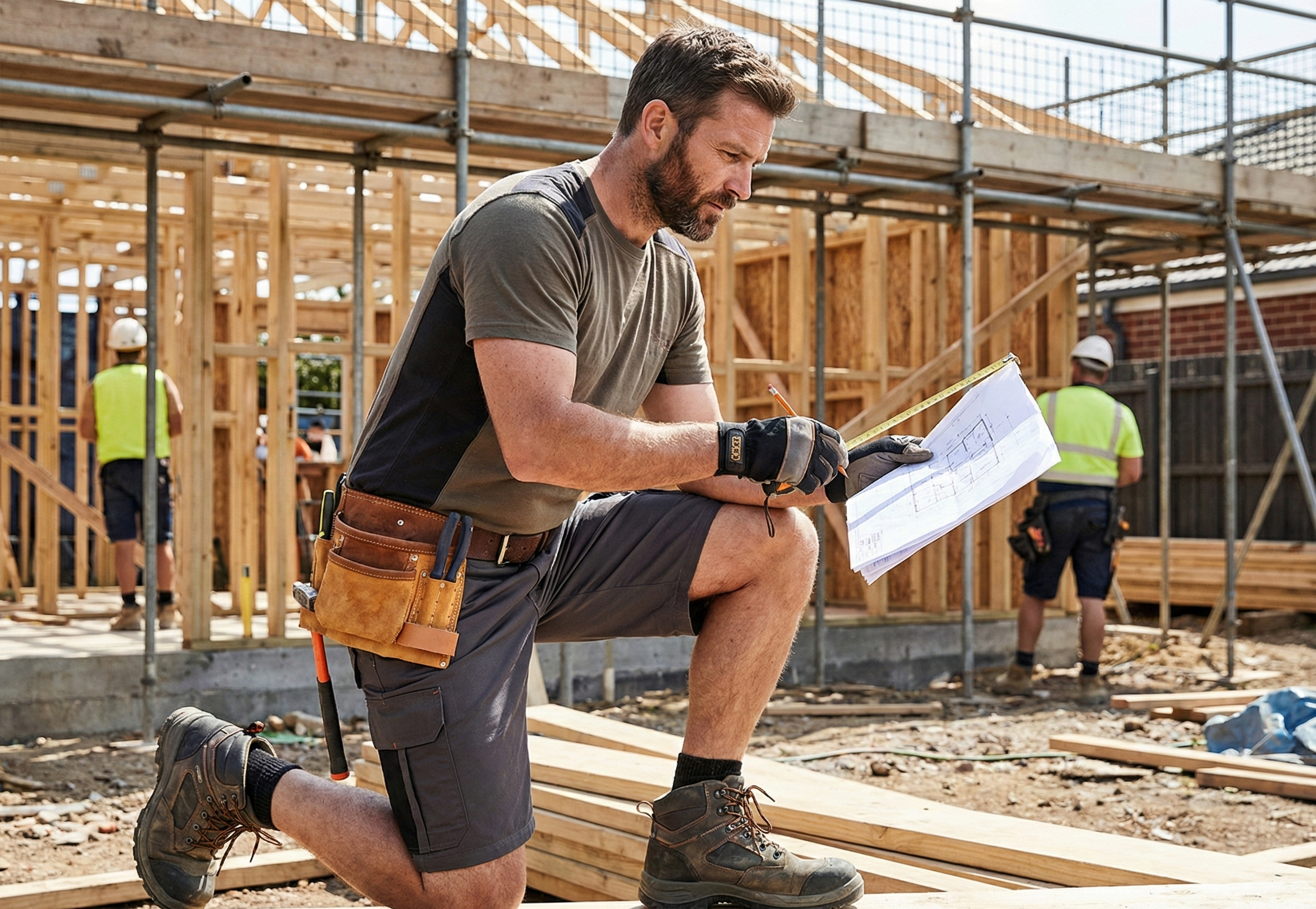 Bermuda de travail TYRUS HEROCK