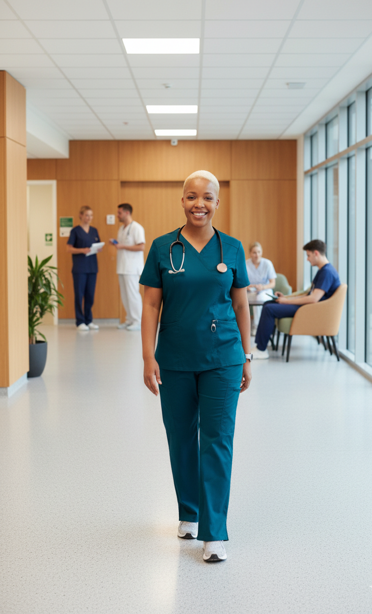 Blouse Médicale Femme Cache-Cœur CHEROKEE