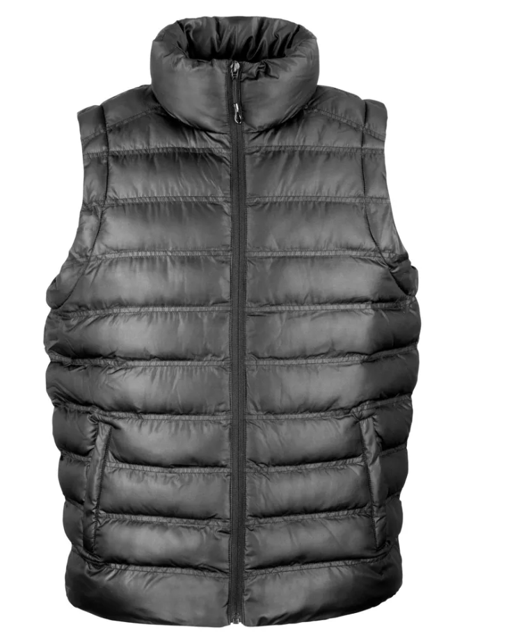 Bodywarmer Matelassé Noir Sans Manches Femme RESULT | Tenues Pro