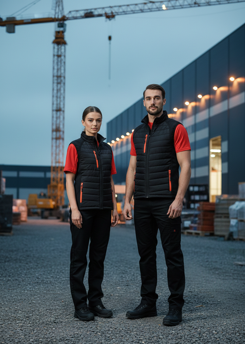 Bodywarmer de Travail Unisexe Softshell Rembourré RESULT