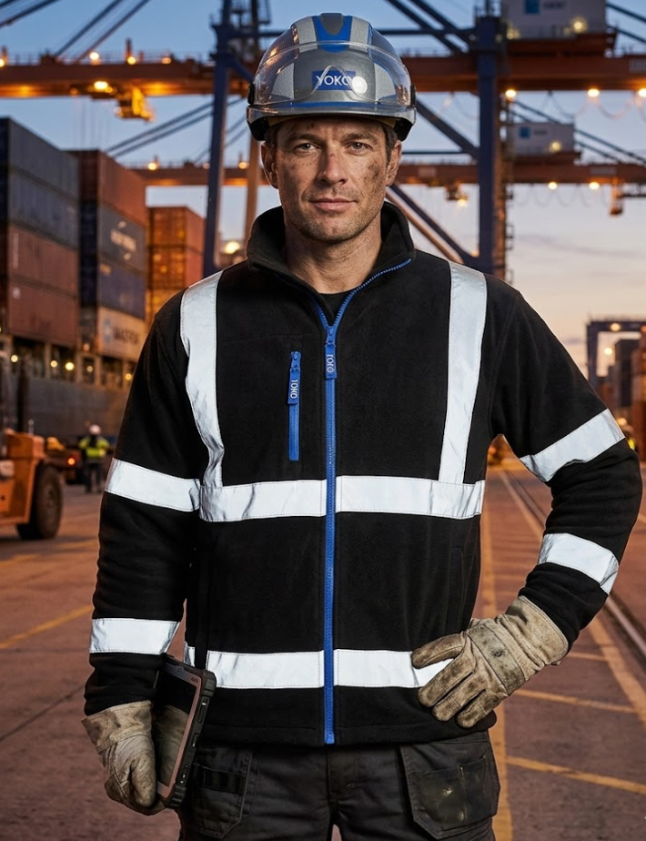 Parka Softshell de Travail Haute-Visibilité YOKO