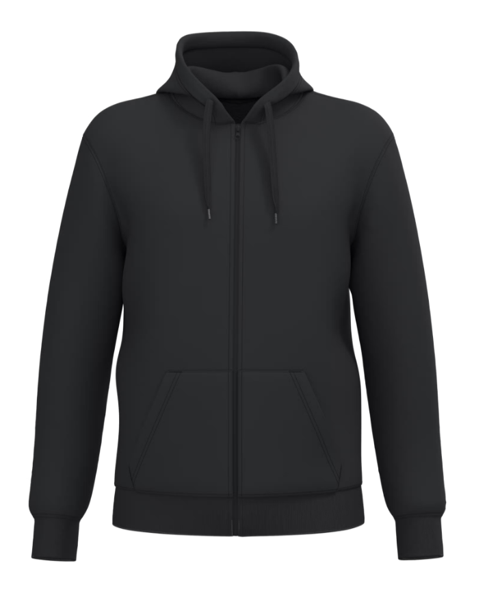 Sweat à Capuche Unisexe avec Zip KARIBAN