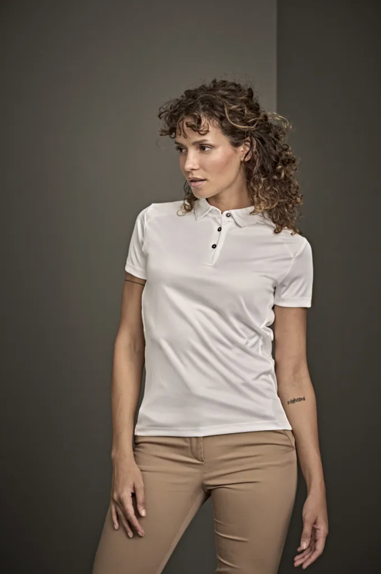 Polo de Sport Femme 100% Polyester Interlock TEE JAYS