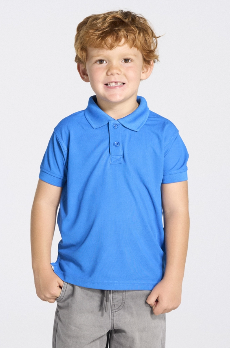 Polo de Sport Enfant Unisexe 100% Polyester JHK