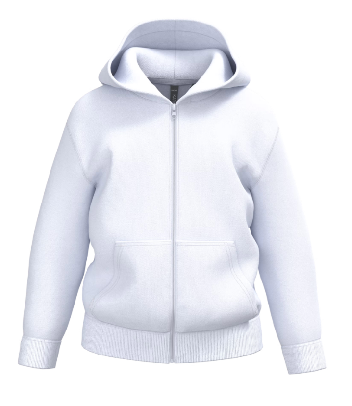 Veste à Capuche de Sport Enfant Unisexe Polycoton KARIBAN