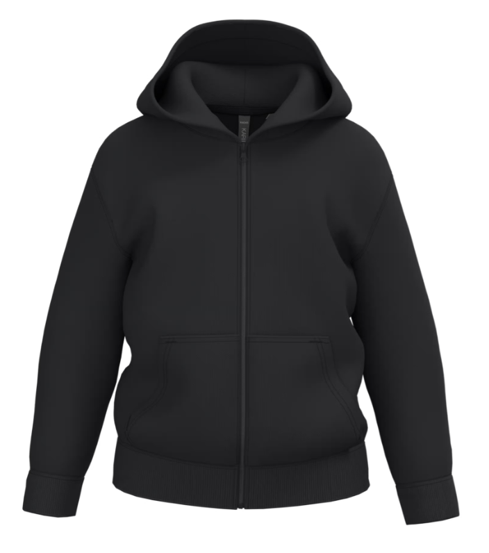 Veste à Capuche de Sport Enfant Unisexe Polycoton KARIBAN