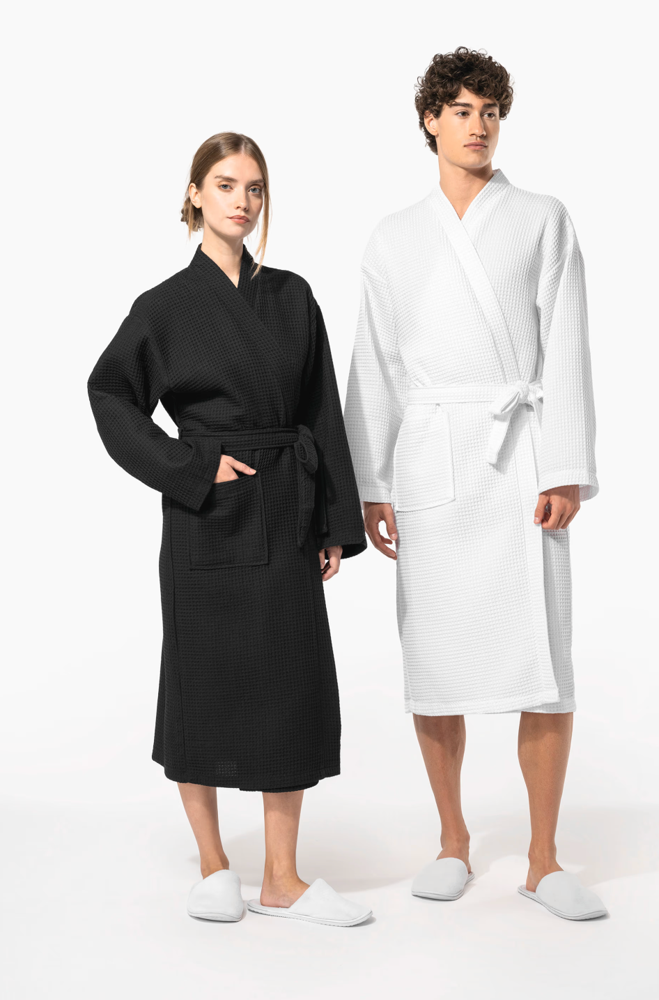 Peignoir de Bain SPA Unisexe Style Kimono KARIBAN