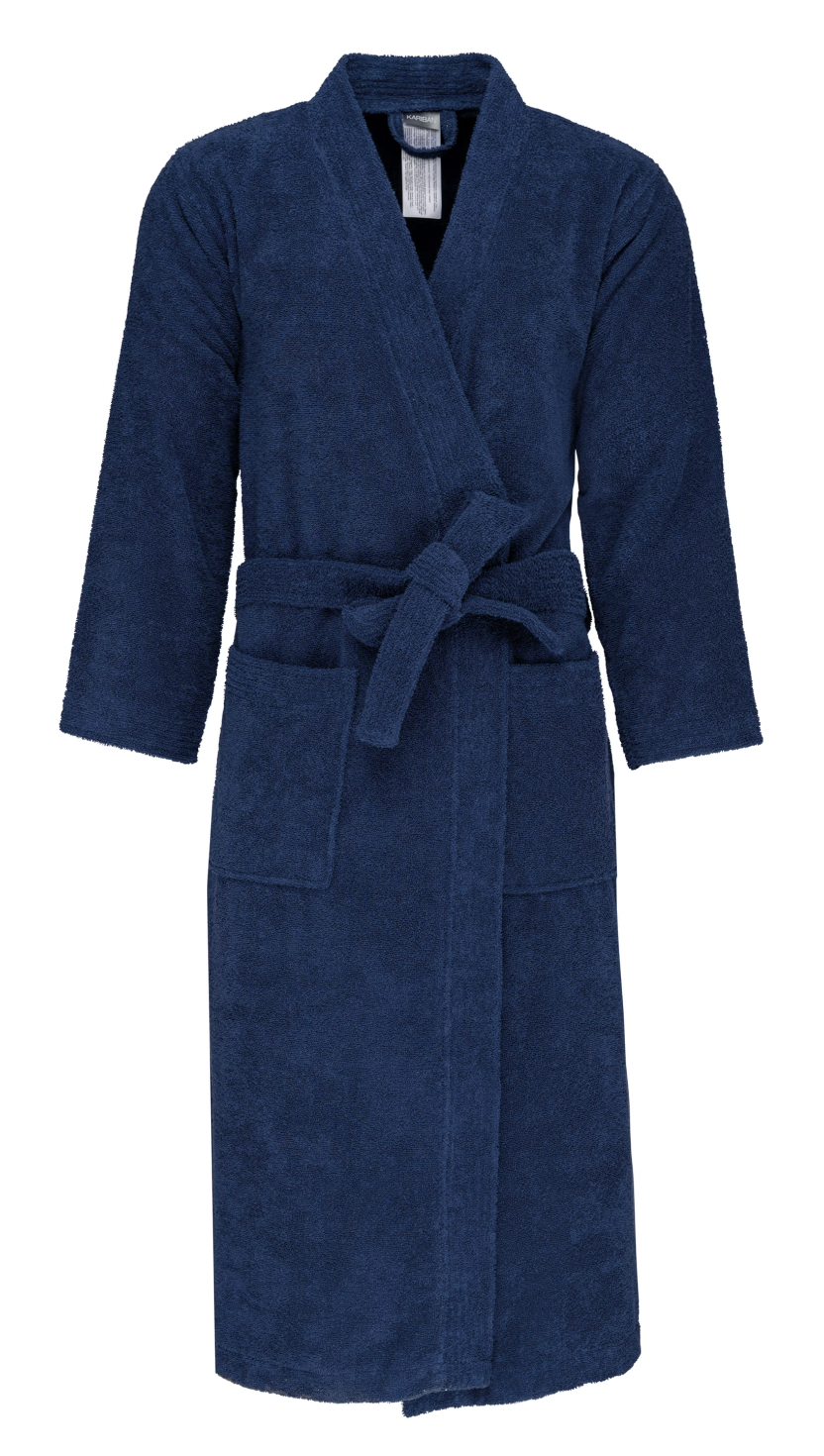 Peignoir de Bain Unisexe 100% Coton Col Kimono KARIBAN