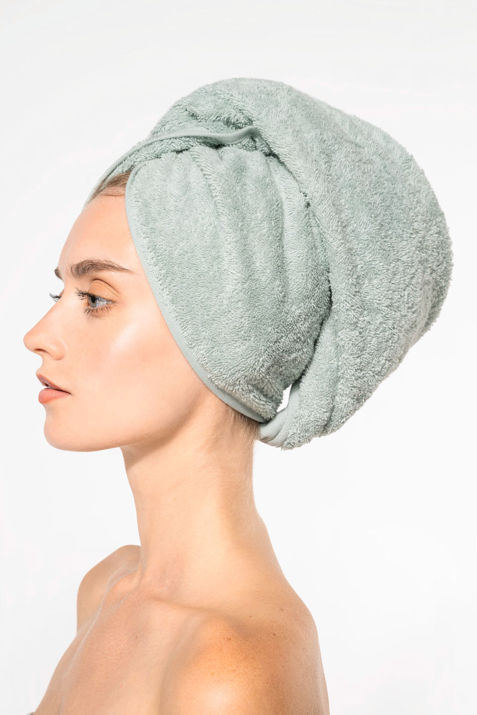 Serviette de Toilette 100% Coton Bio 100x50cm KARIBAN
