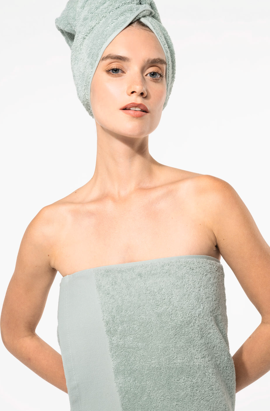 Serviette de Bain 100% Coton Bio 140x70cm KARIBAN