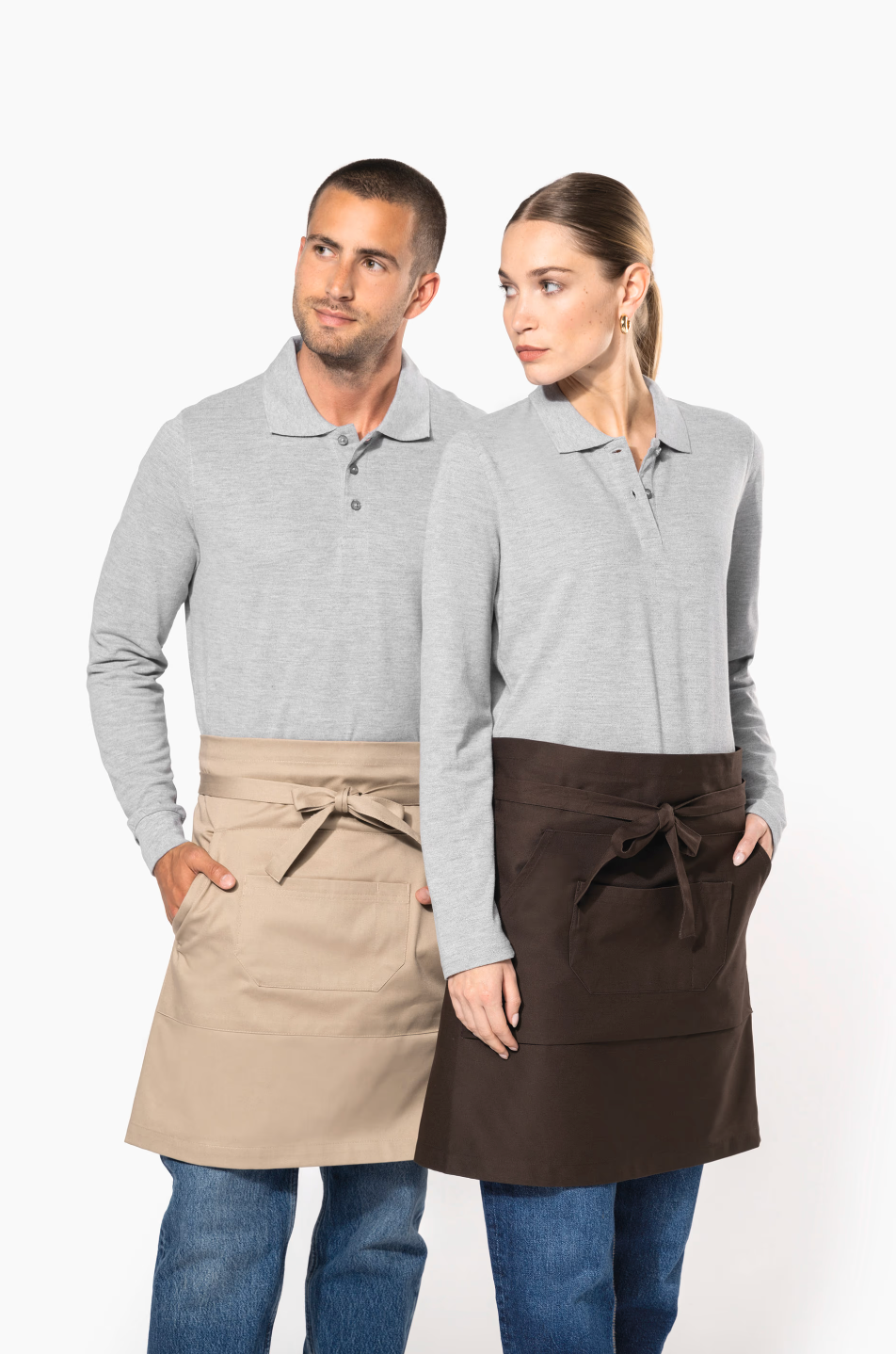 Tablier de Cuisine et Service Mi-Long KARIBAN