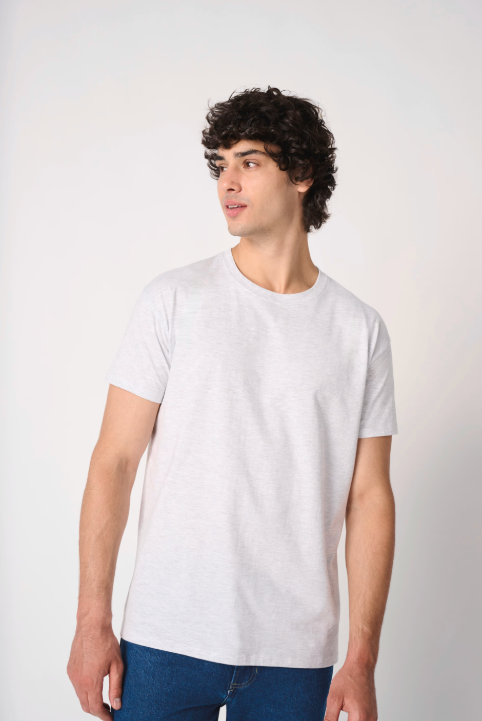 T-shirt Manches Courtes Homme 100% Coton IDEAL BASIC BRAND
