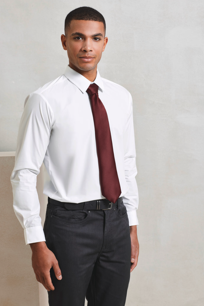 Cravate de Service en Satin PREMIER