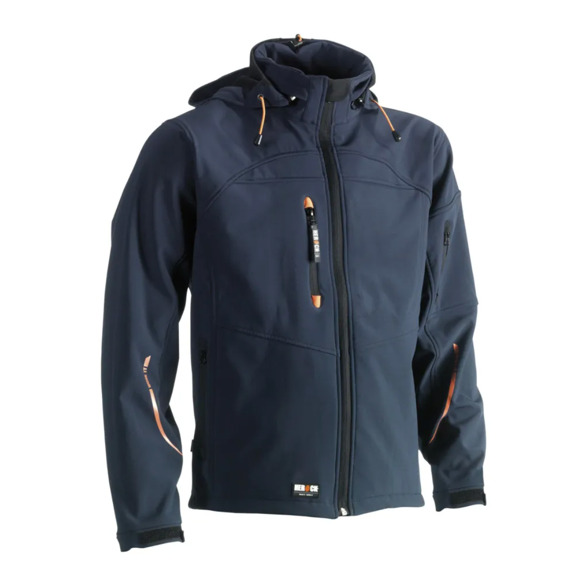 Softshell à Capuche de Travail Homme POSEIDON-HEROCK