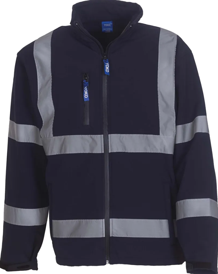 Parka Softshell de Travail Haute-Visibilité YOKO