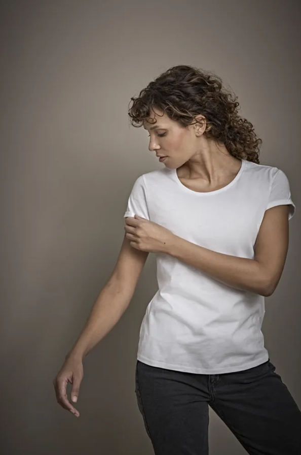 T-shirt Manches Courtes Femme Roll-Up TEE JAYS