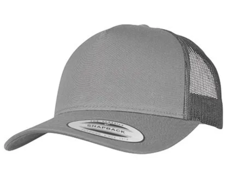 Casquette Trucker avec Fermeture Ajustable GRIS FLEXFIT | Tenues Pro