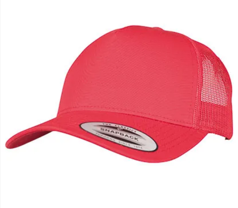 Casquette Trucker avec Fermeture Ajustable ROUGE FLEXFIT | Tenues Pro