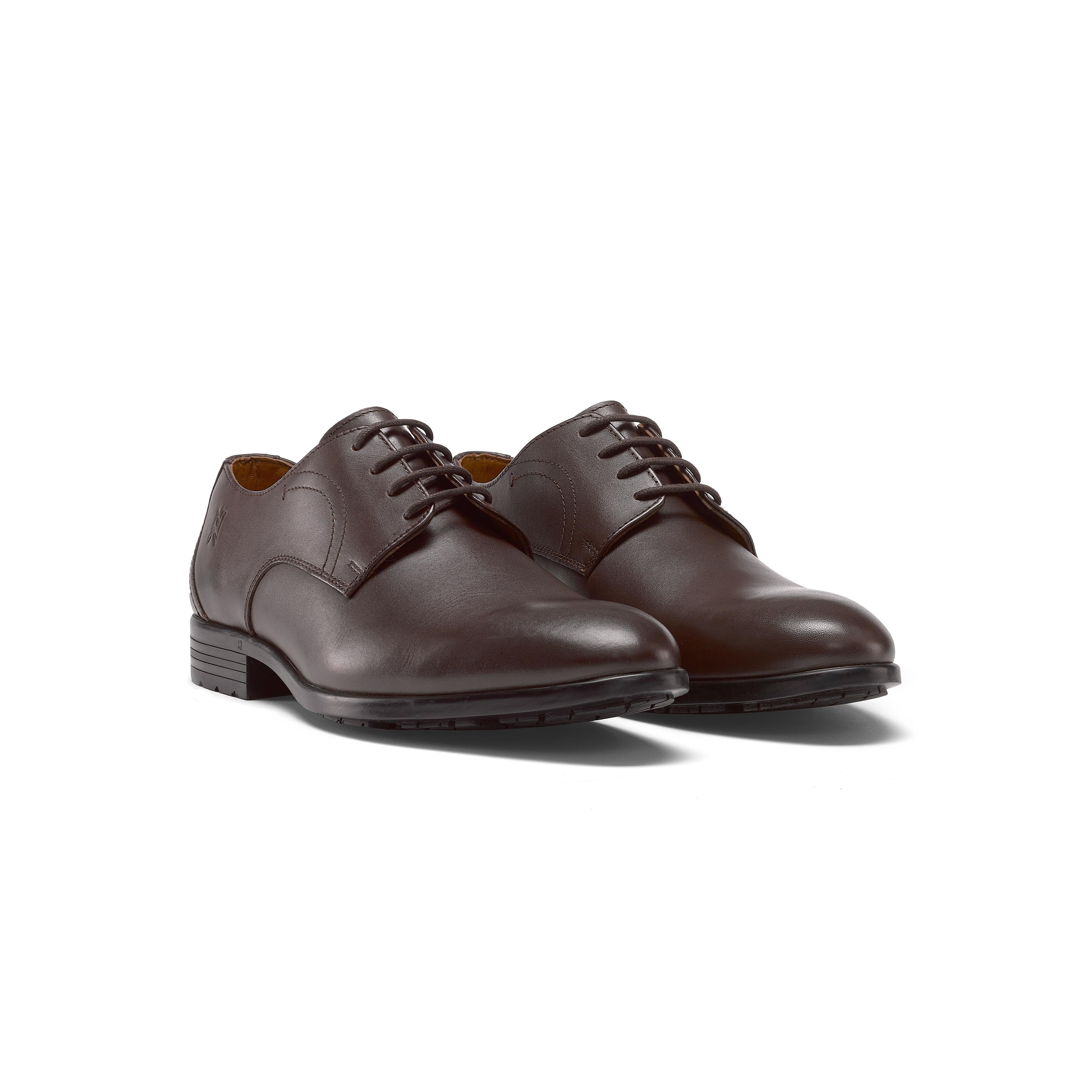 Chaussures Service Homme Derby Antidérapantes Marron NCLASS NORDWAYS | Tenues Pro