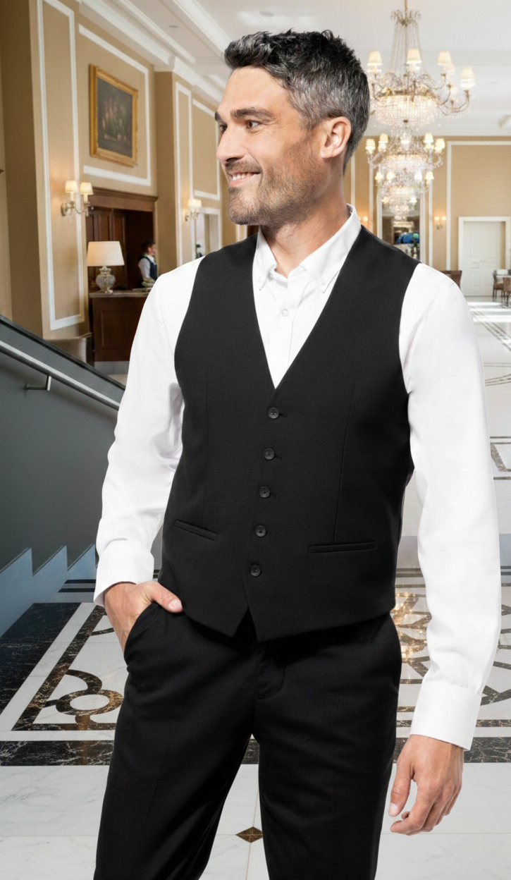 Gilet de Service Homme Elégant KARIBAN
