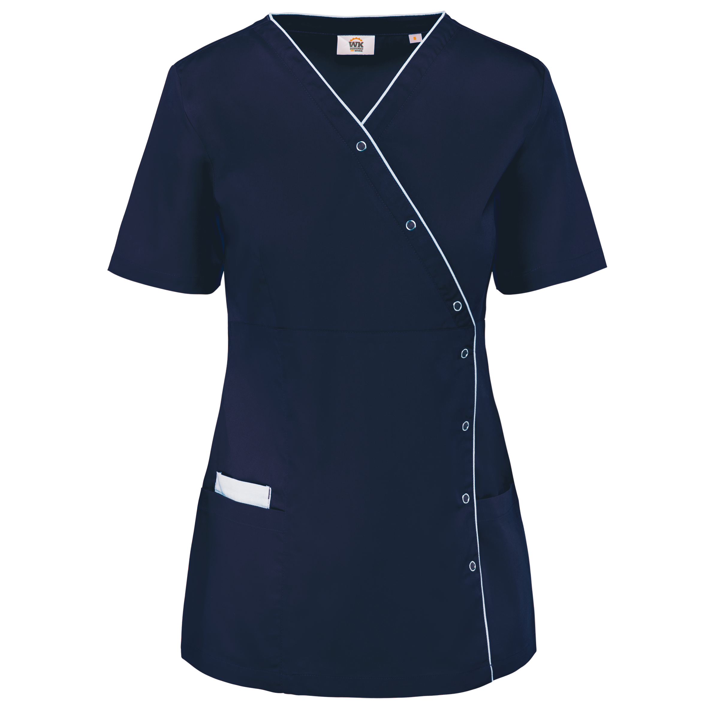 Blouse Femme de Chambre Boutons Pression WK