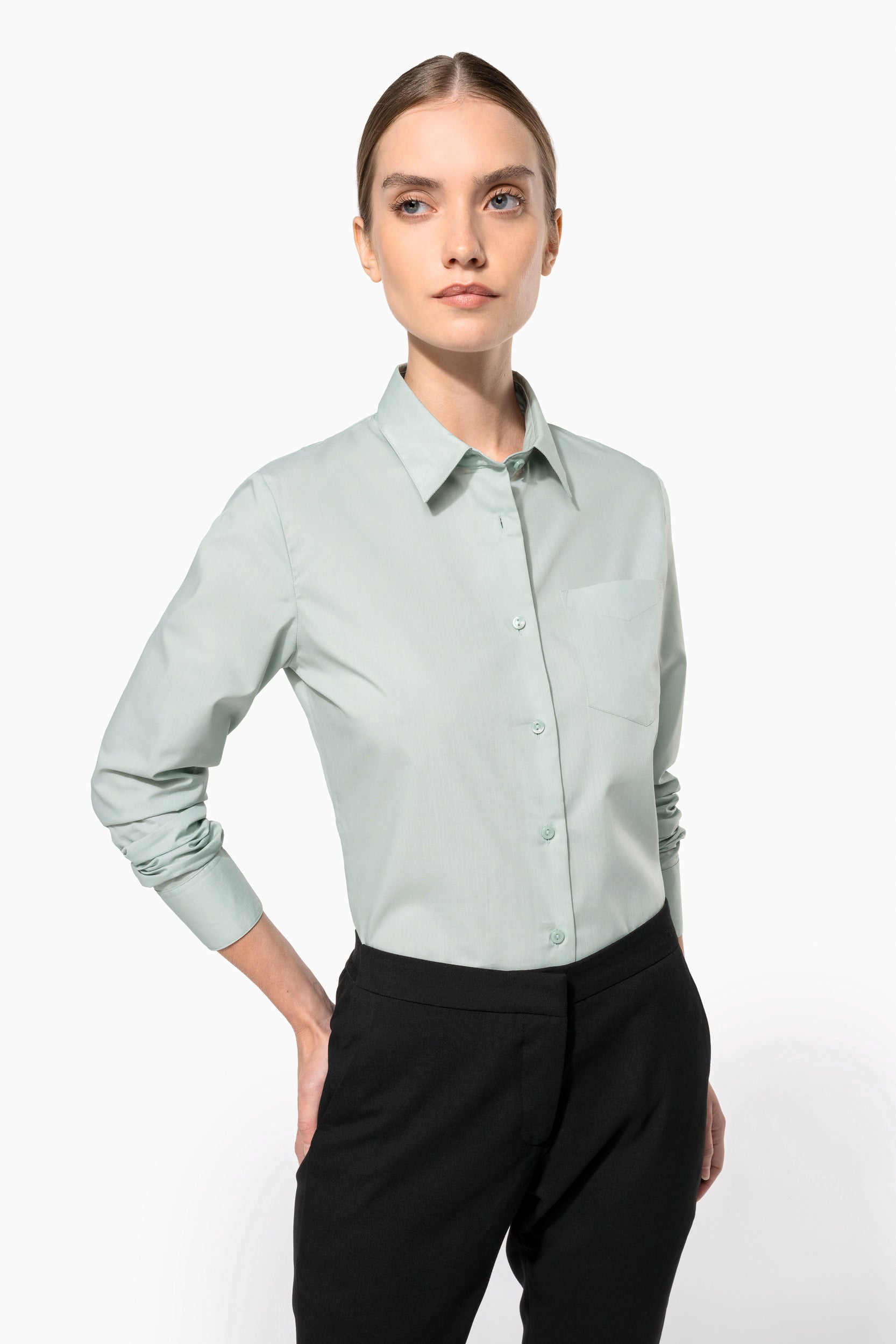 Chemise de Service Femme Manches Longues KARIBAN
