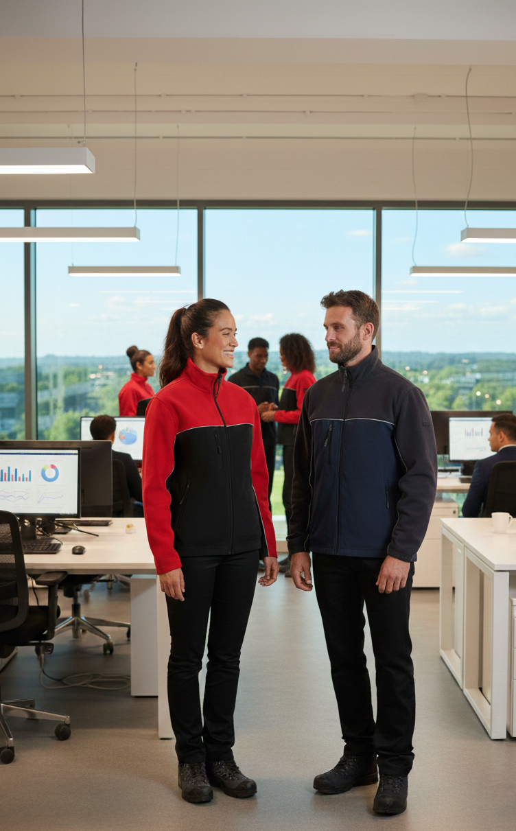 Micropolaire Unisexe Bicolore Écoresponsable WK