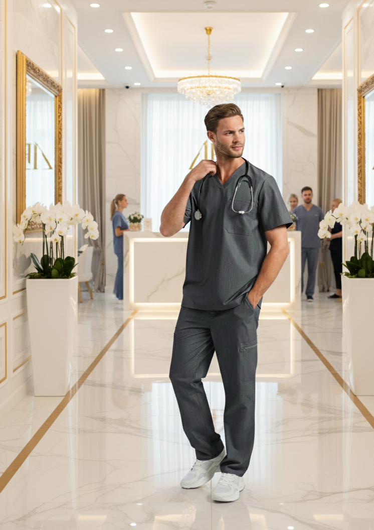 Pantalon Médical Homme Cargo Stretch ONNA