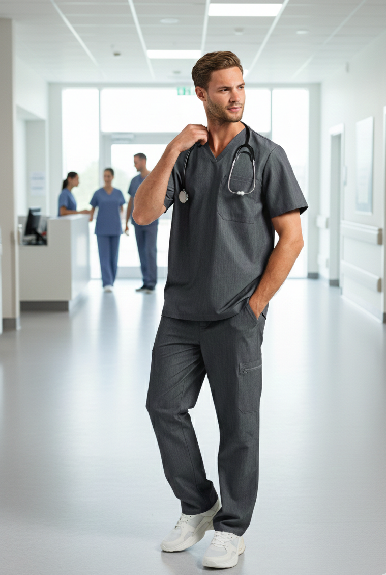 Pantalon Médical Homme Cargo Stretch ONNA