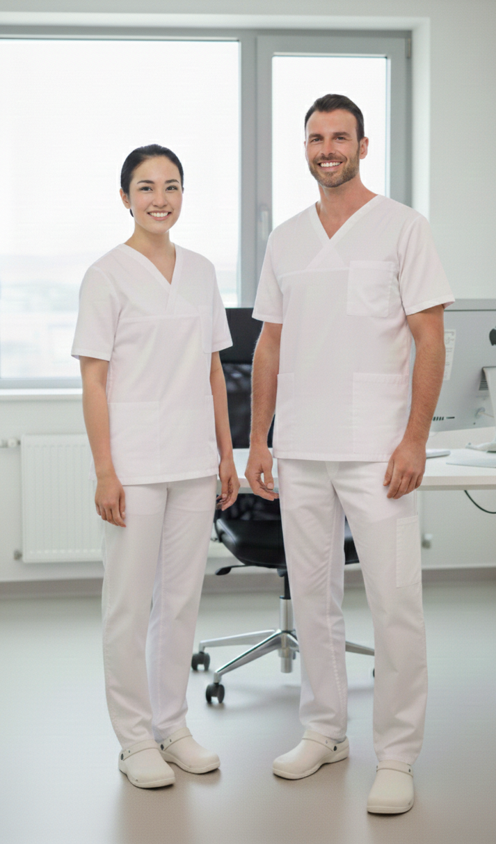 Pantalon Médical Unisexe 100% Coton WK