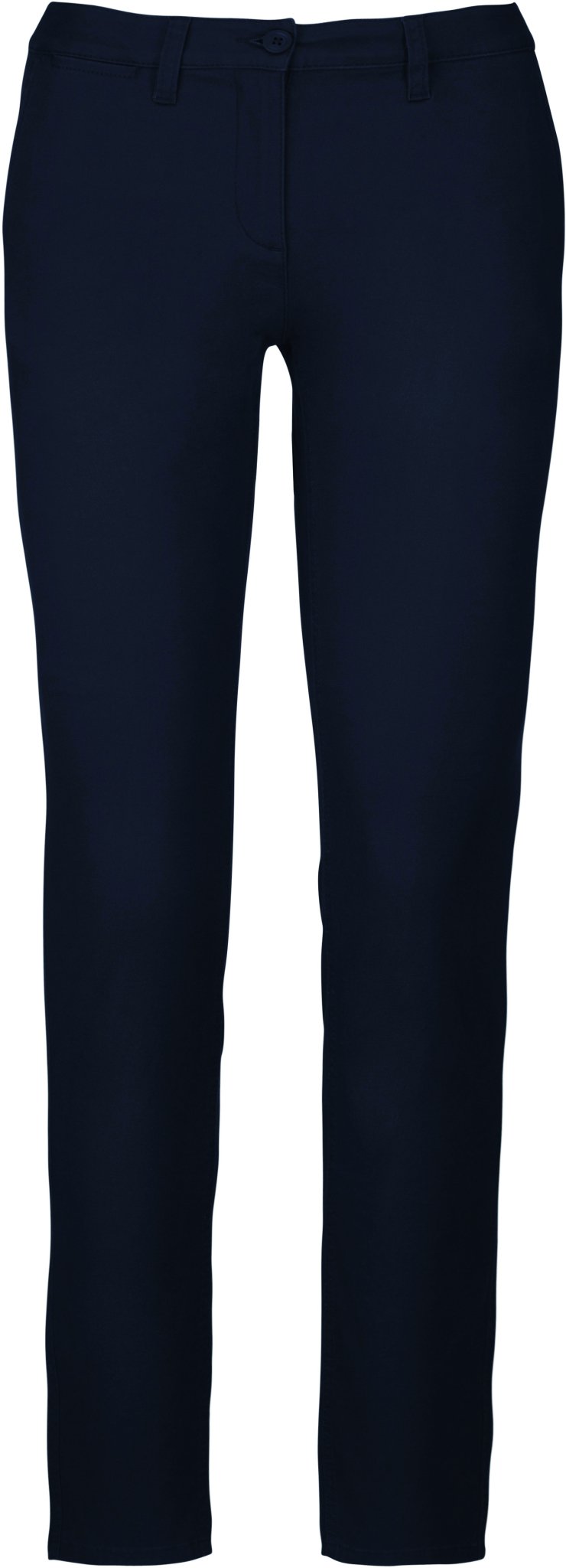 Pantalon Service Femme Chino Bleu Marine KARIBAN | Tenues Pro