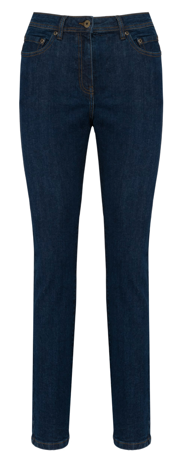 Pantalon Service Femme Jean Basic Bleu KARIBAN | Tenues Pro