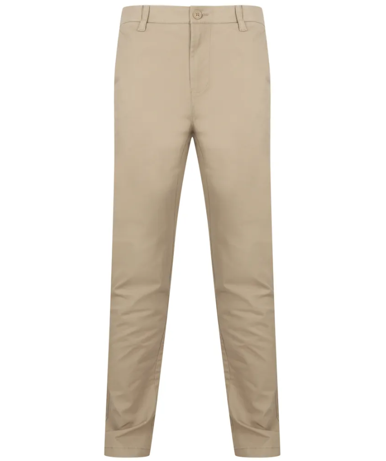 Pantalon Service Homme Chino Beige HENBURY | Tenues Pro