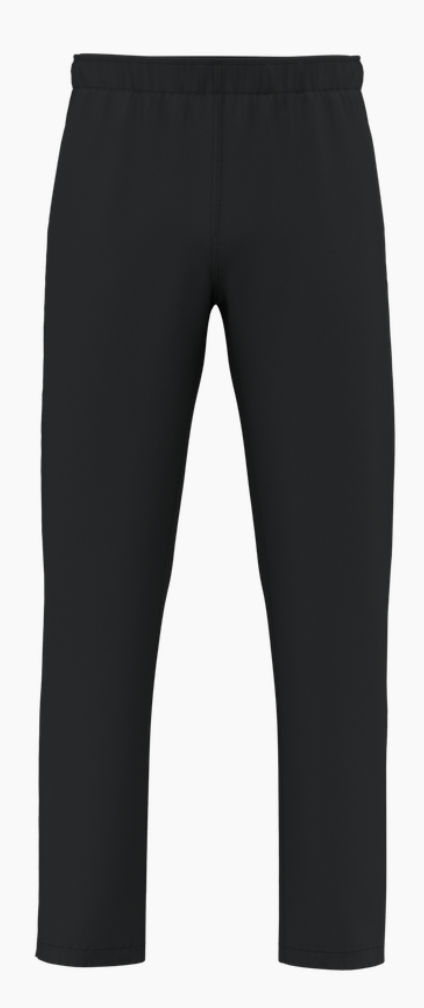 Pantalon de Cuisine Noir Unisexe Polycoton Écoresponsable WK | Tenues Pro