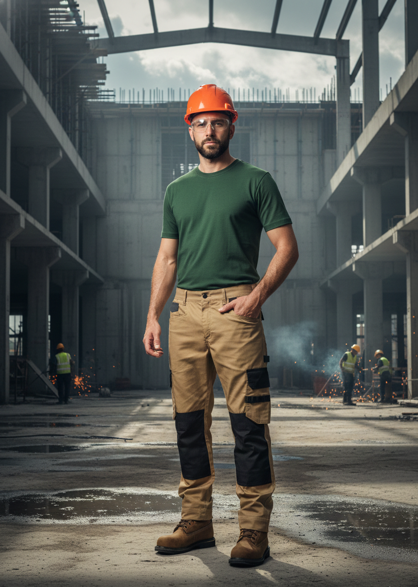 Pantalon de Travail Homme Bicolore WK