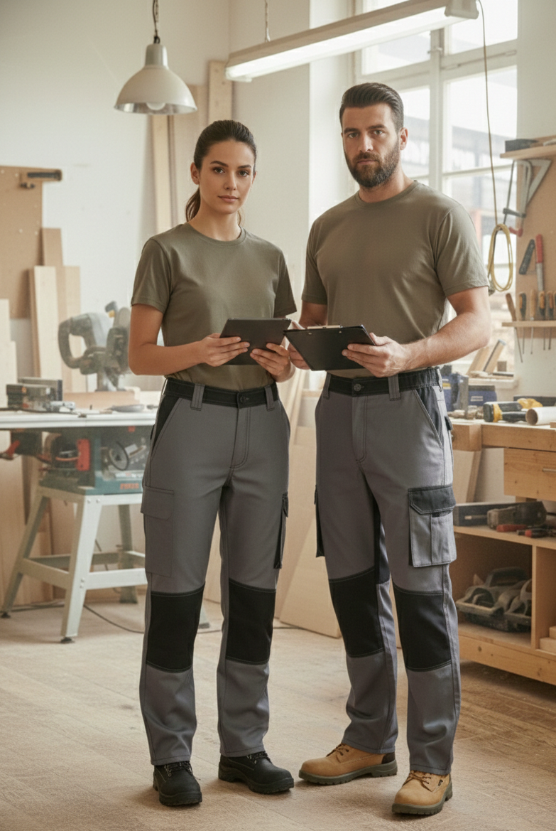 Pantalon de Travail Unisexe Bicolore VELILLA