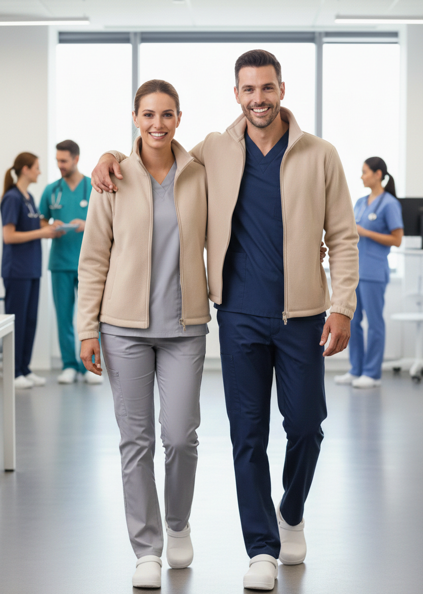 Polaire Unisexe Poignets Elastiqués KARIBAN