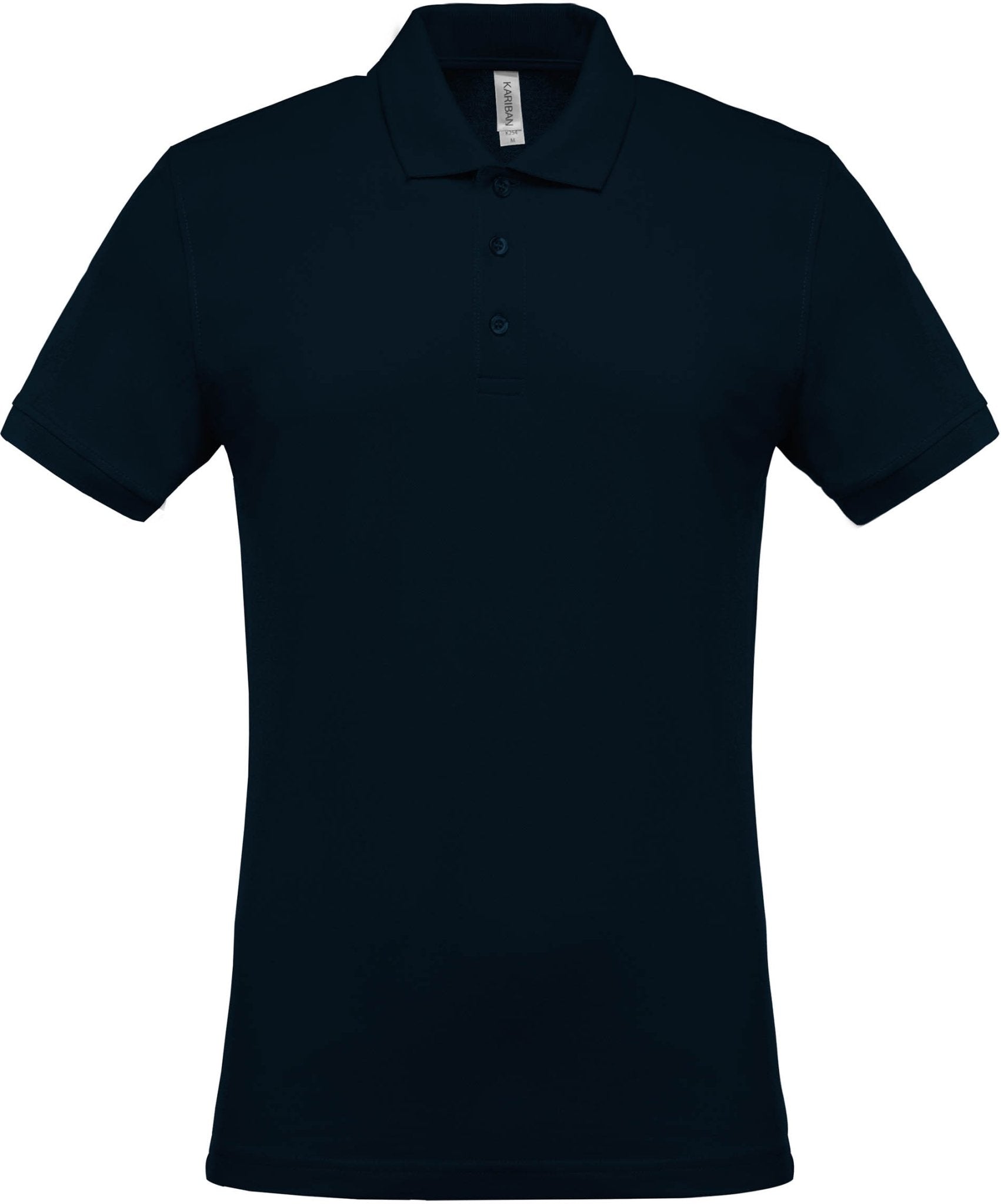 Polo Marine Manches Courtes Homme 100% Coton Piqué KARIBAN | Tenues Pro