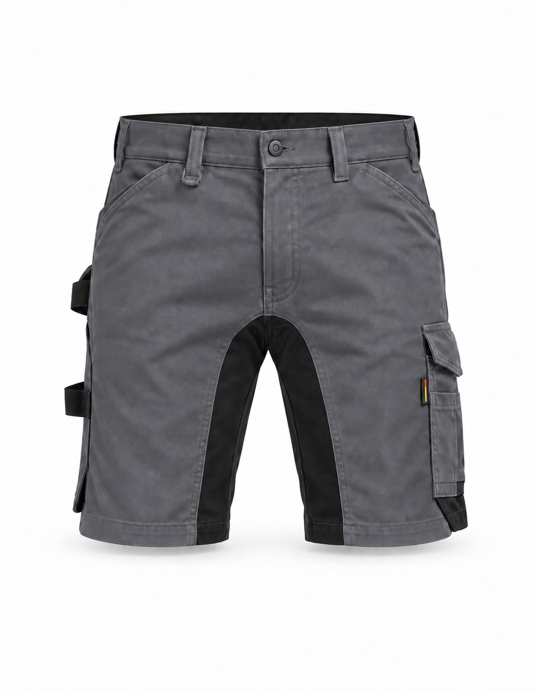 Short de Travail Unisexe Gris Stretch 2D BLAKLADER | Tenues Pro