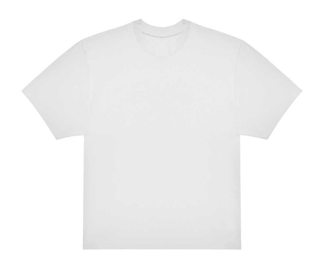 T-shirt Oversize Blanc 100% Coton Premium B&C | Tenues Pro