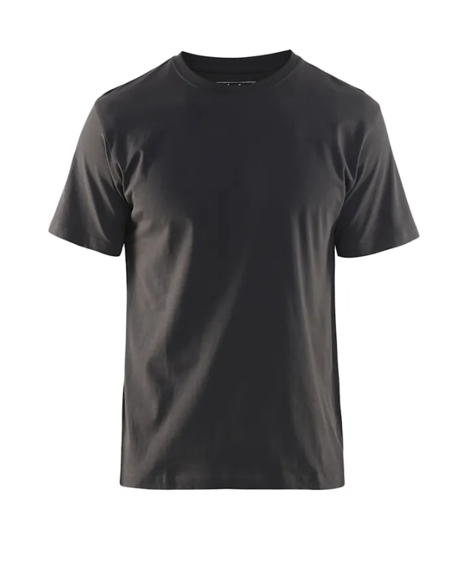 T-shirt de Travail Unisexe 100% Coton Gris Foncé BLAKLADER | Tenues Pro