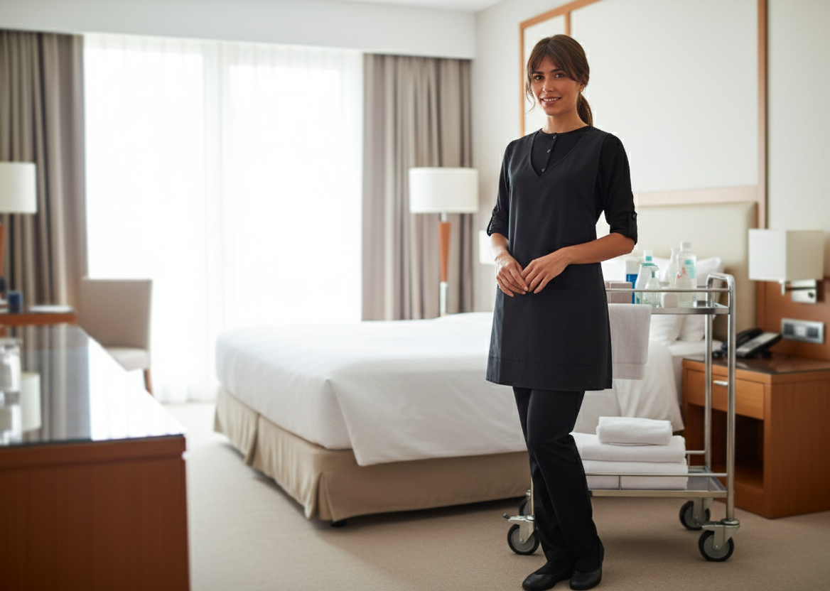 Tunique Femme de Chambre Tablier Wrap PREMIER