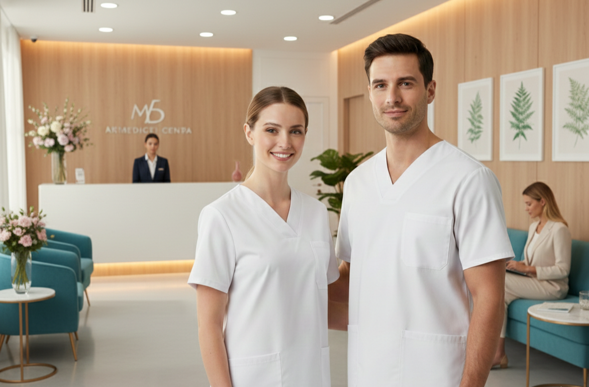 Tunique Médicale Unisexe 100% Coton VELILLA