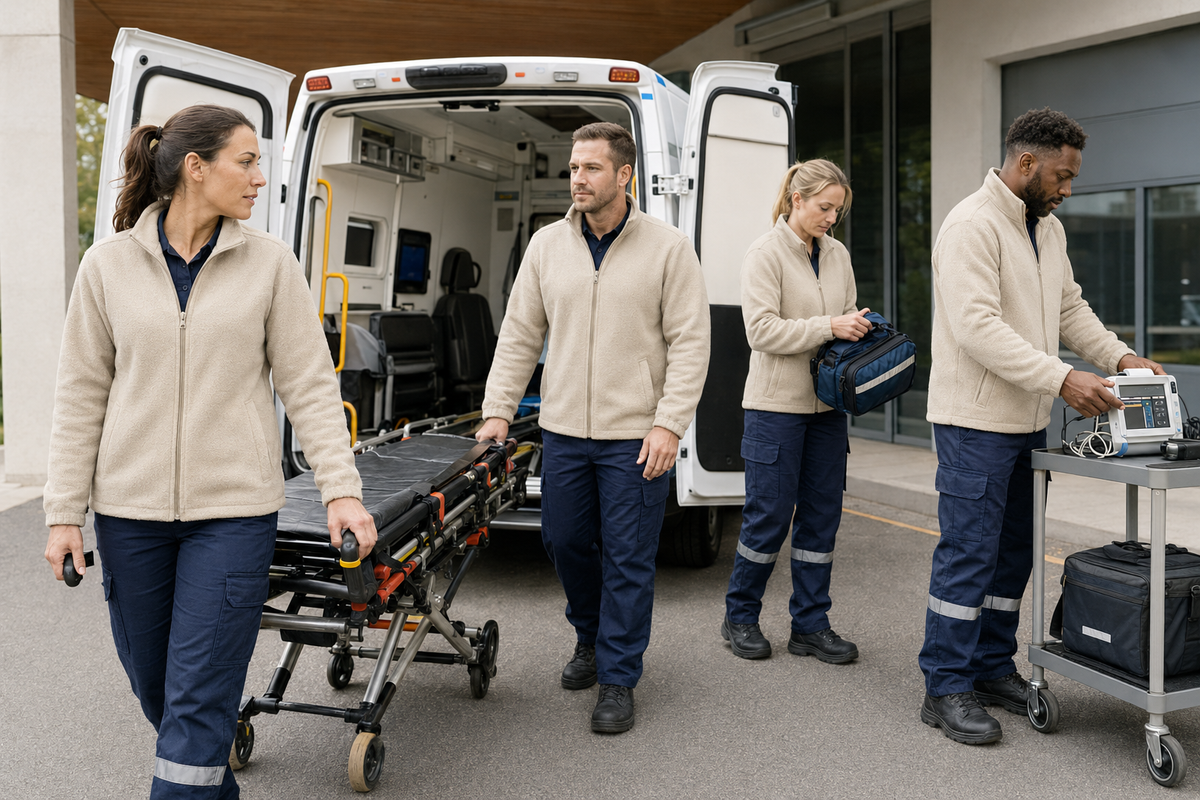Veste Polaire Unisexe Poignets Élastiqués KARIBAN | Tenues Pro