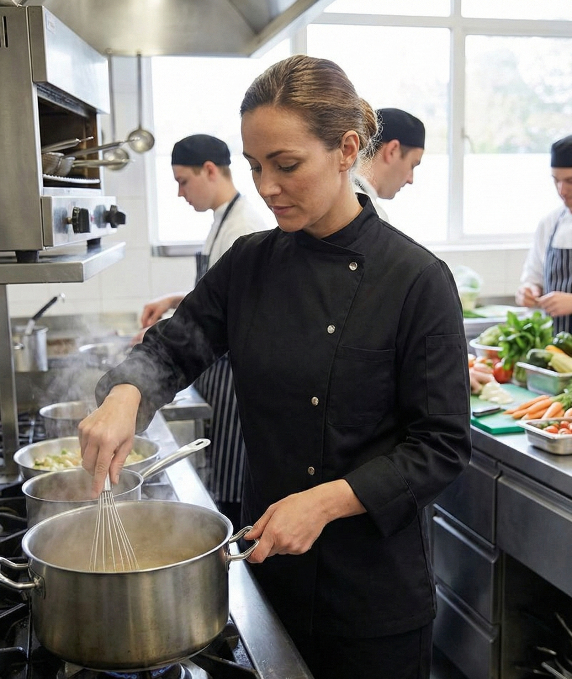 Veste de cuisine Femme Larissa