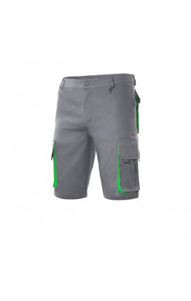 Bermuda Multipoches Bicolore - Uniformes Riviera