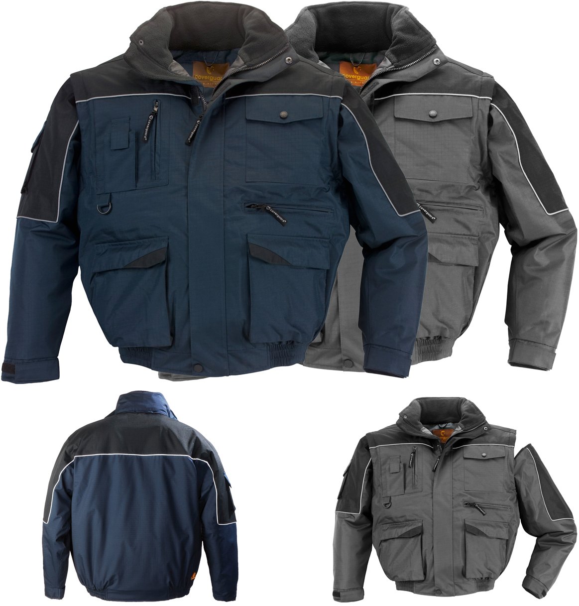 Blouson Multipoches Manches Amovibles - Uniformes Riviera