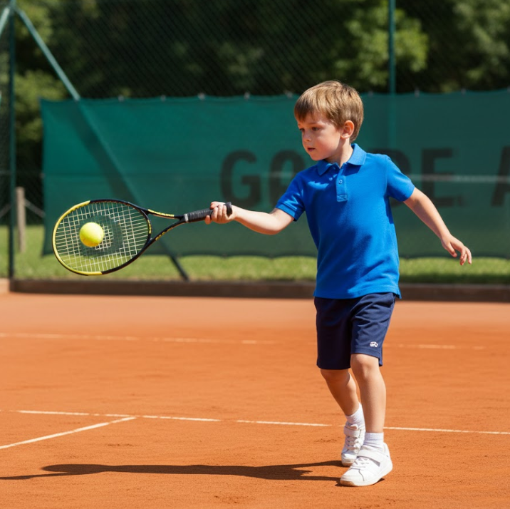 Polo de Sport Enfant Unisexe 100% Polyester JHK