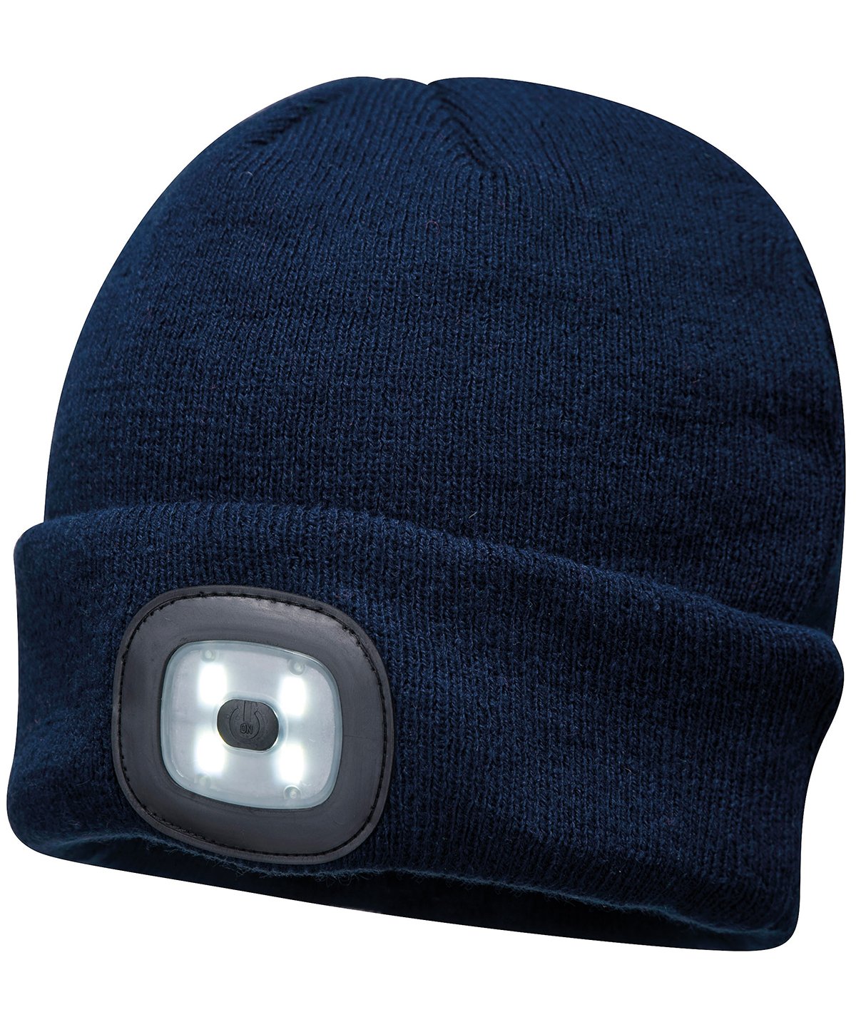 Lampe frontale LED rechargeable USB Beanie - Uniformes Riviera