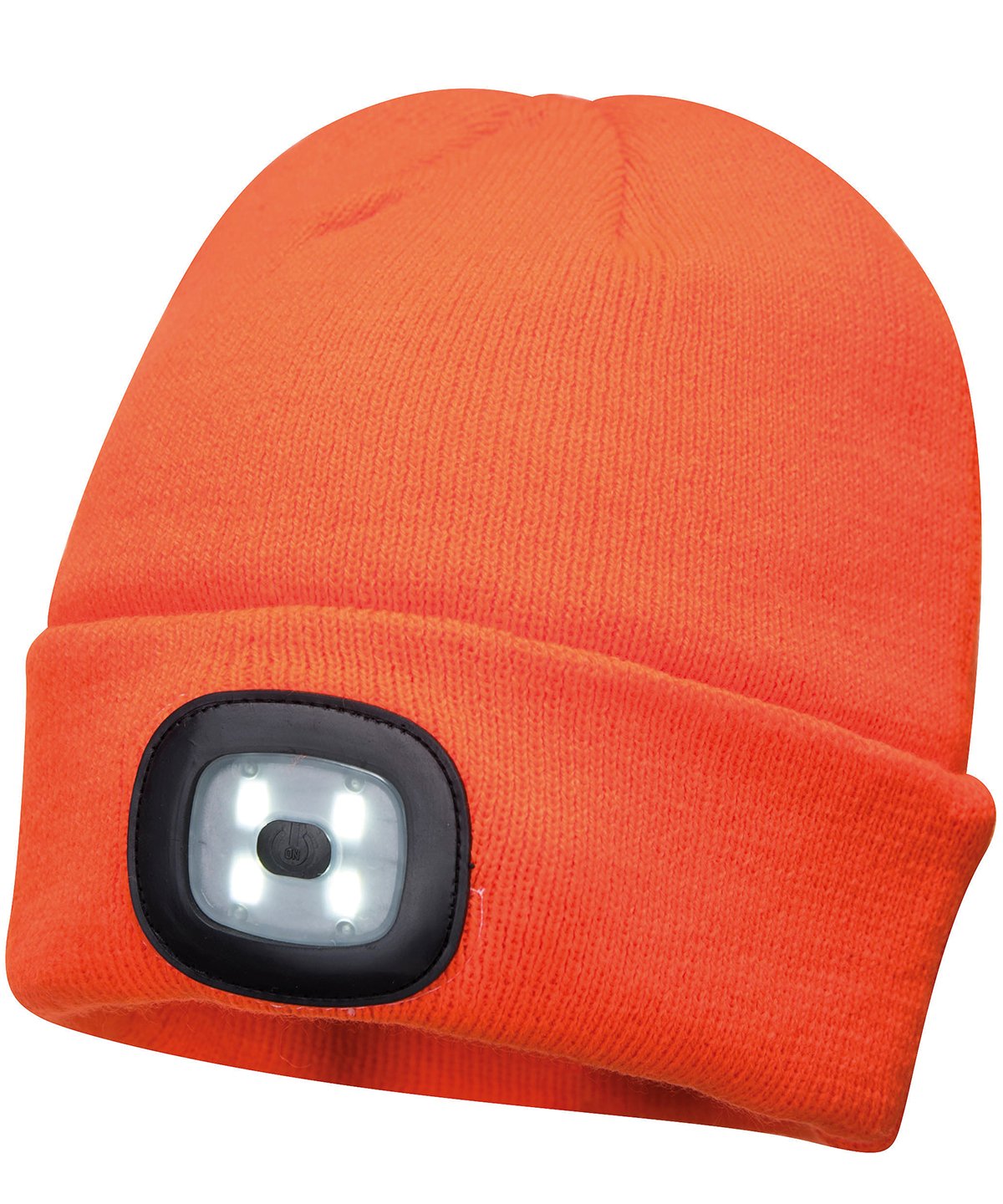 Lampe frontale LED rechargeable USB Beanie - Uniformes Riviera